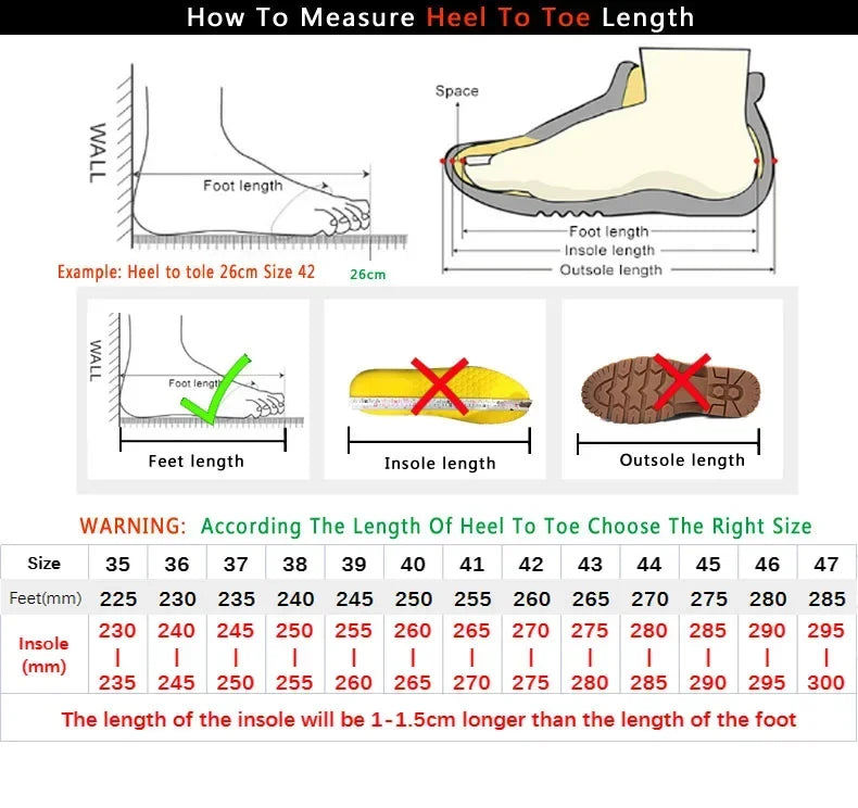 Unisex White Sneakers Men Waterproof Sports Shoes