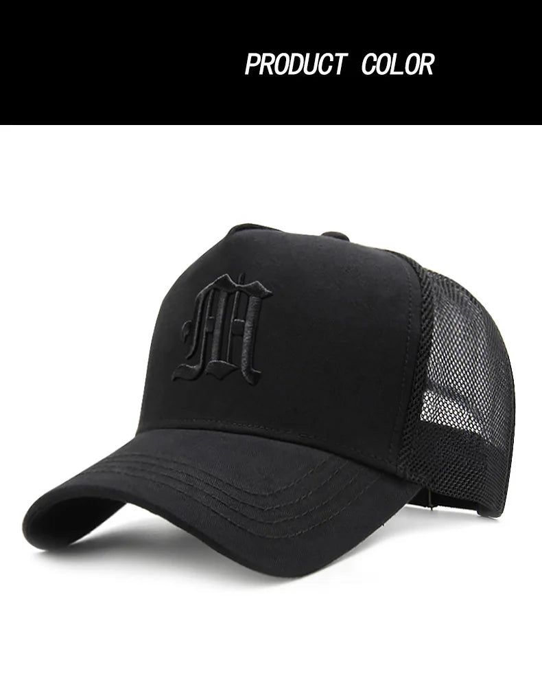 New Hat Men's Summer Thin High Top Baseball Cap