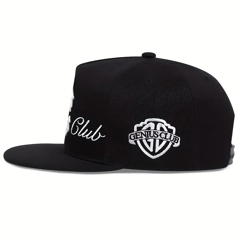 Fashion Unisex Letter Side GENIUS CLUB Embroidery Hip-hop Hats