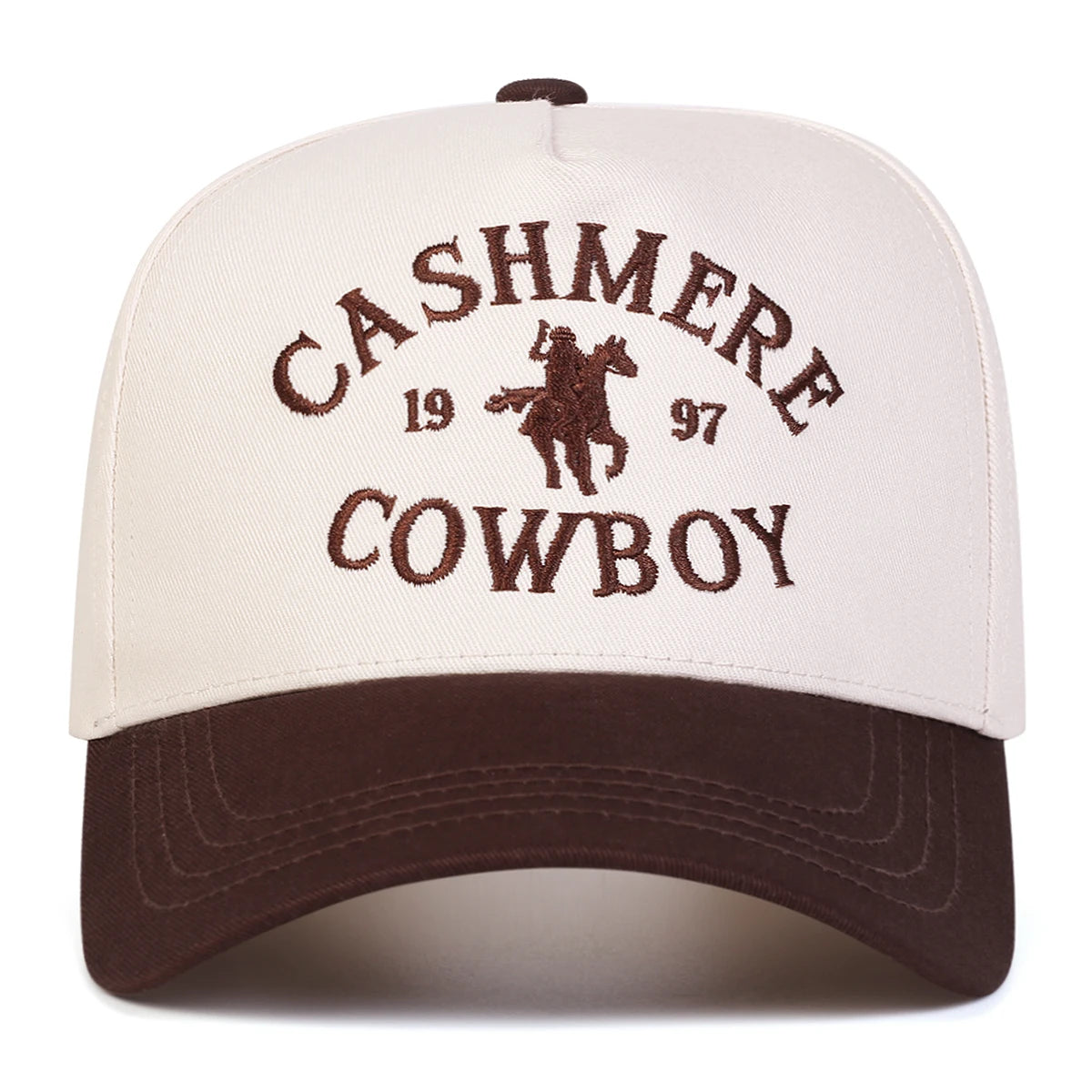 Unisex COWBOY Letter Embroidery Baseball Caps
