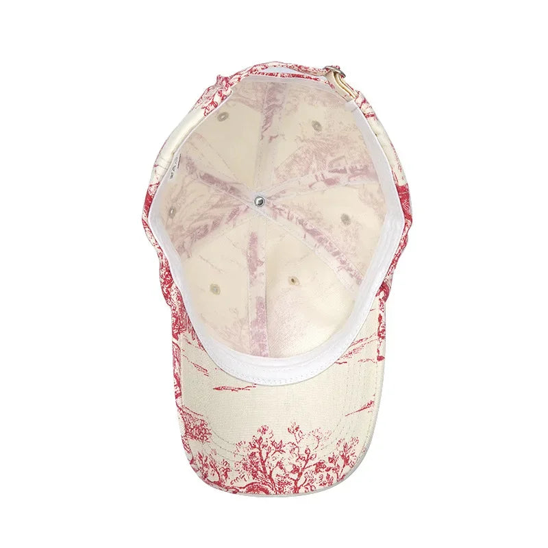 Spring/Summer Fashion Print Baseball Hat