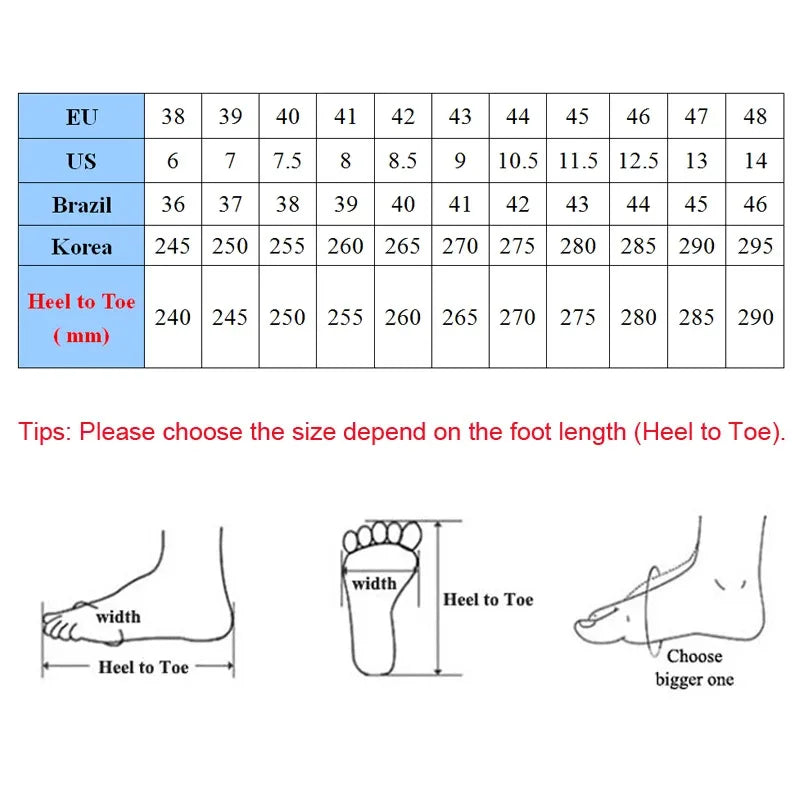 Summer Leather Men's Casual, Business Shoes