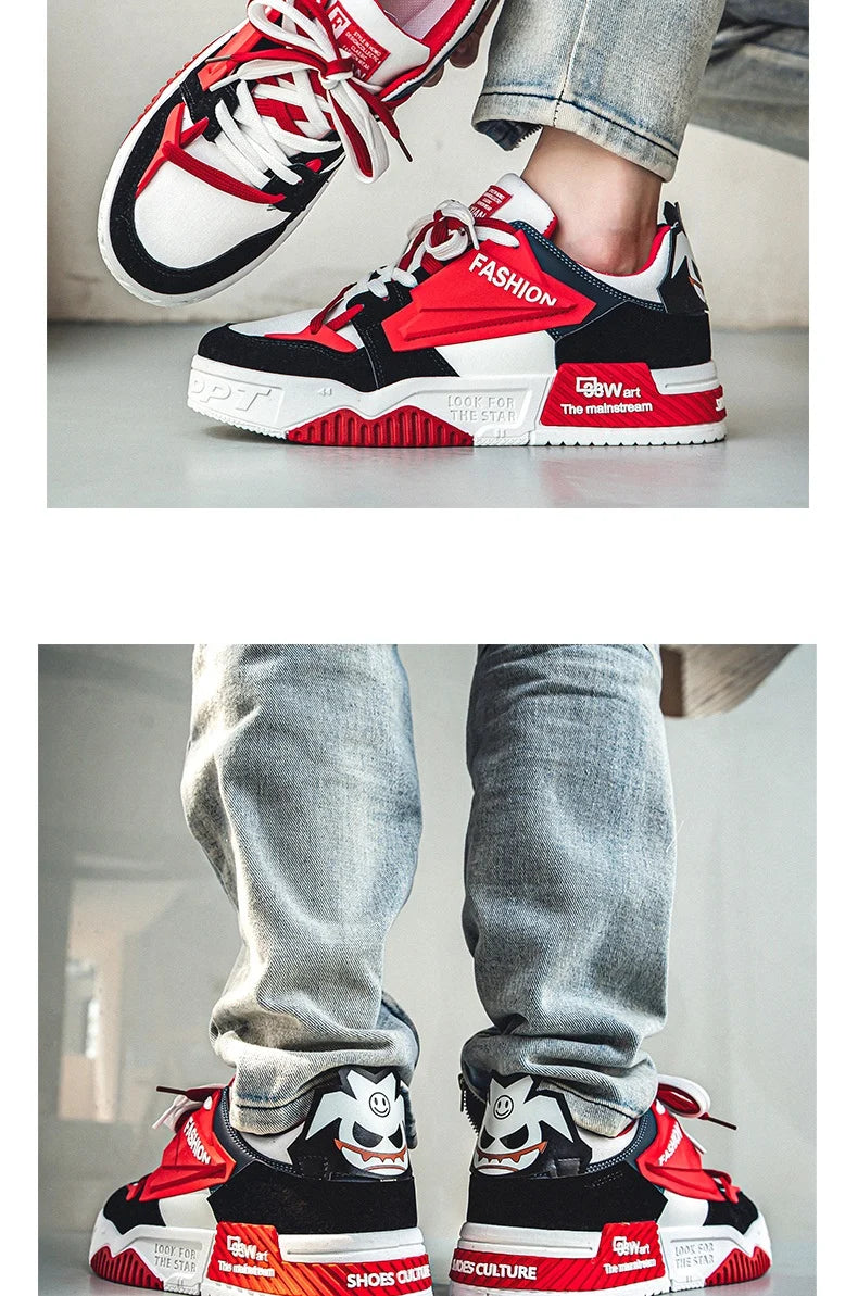 Fashion Couple Skateboard Shoes