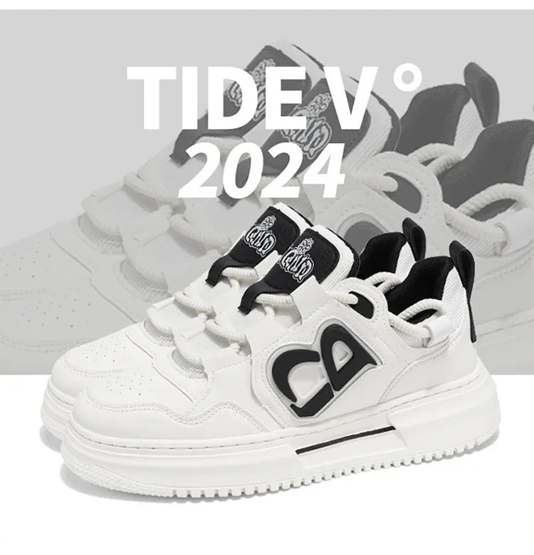 Casual Board Shoes Thick Bottom Trendy Footwear