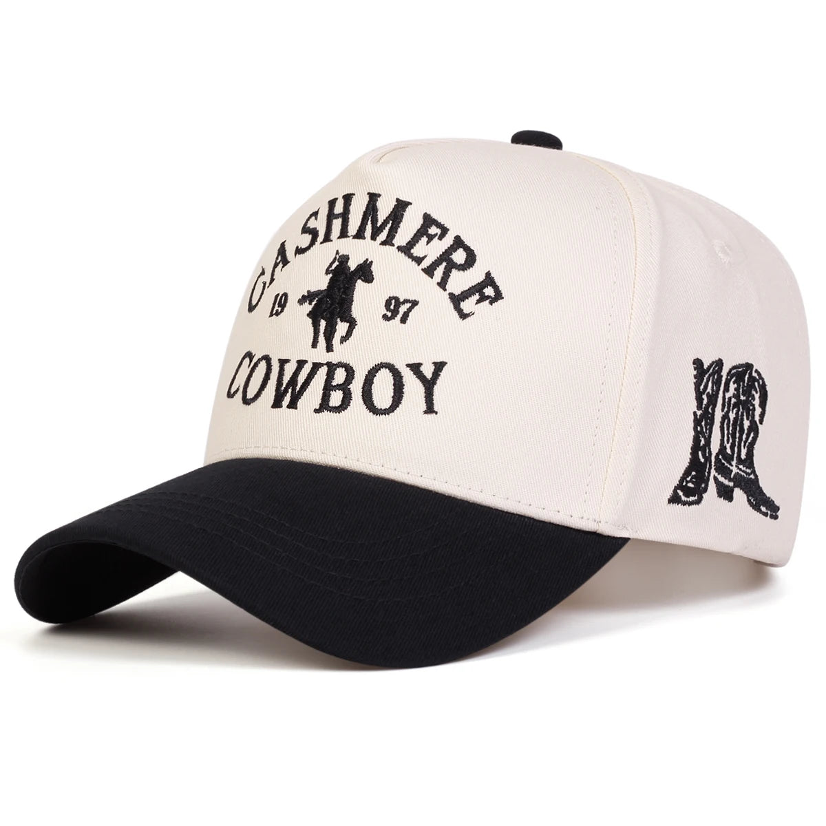 Unisex COWBOY Letter Embroidery Baseball Caps