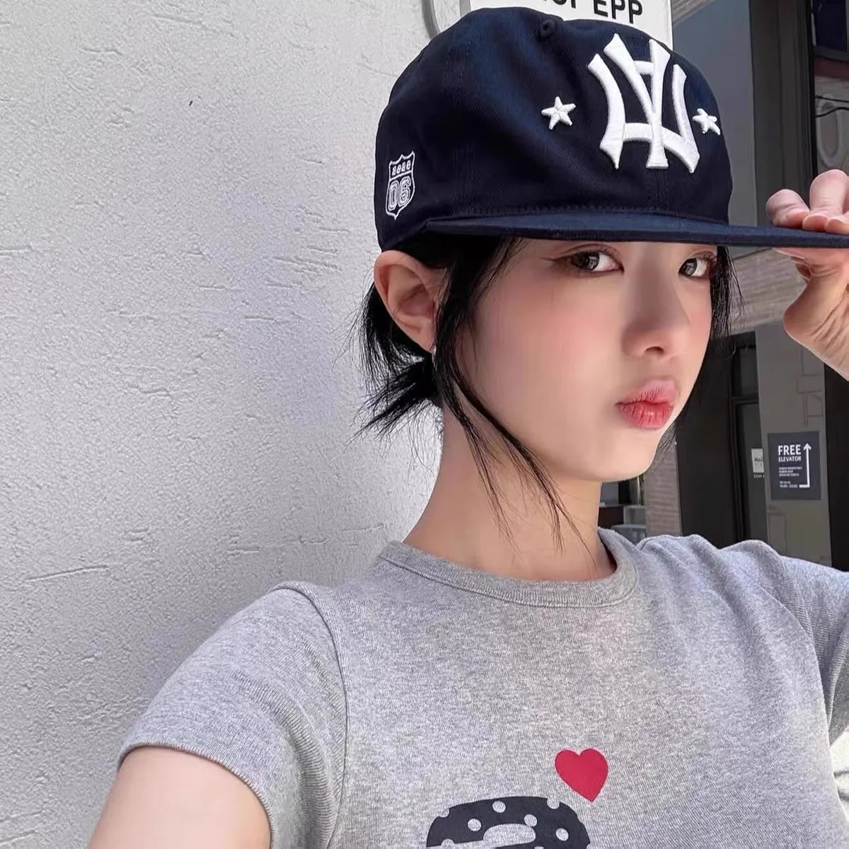 Angel Wings Embroidery Camouflage Baseball Cap
