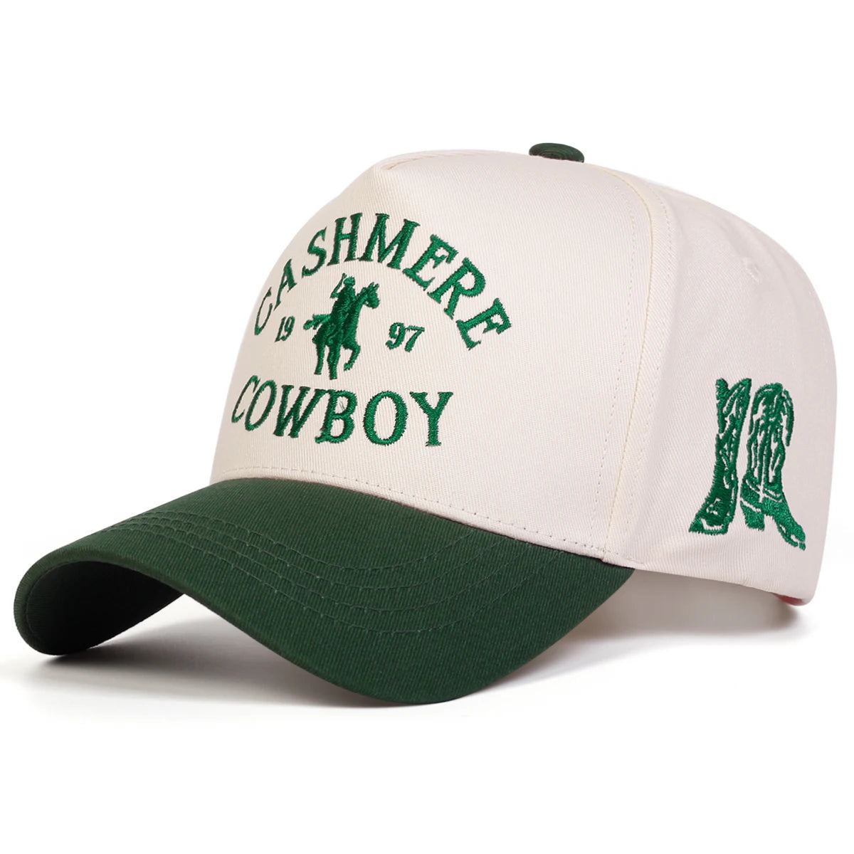Unisex COWBOY Letter Embroidery Baseball Caps