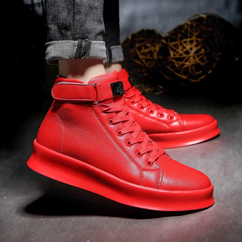 Brand Men's High-top Sneakers