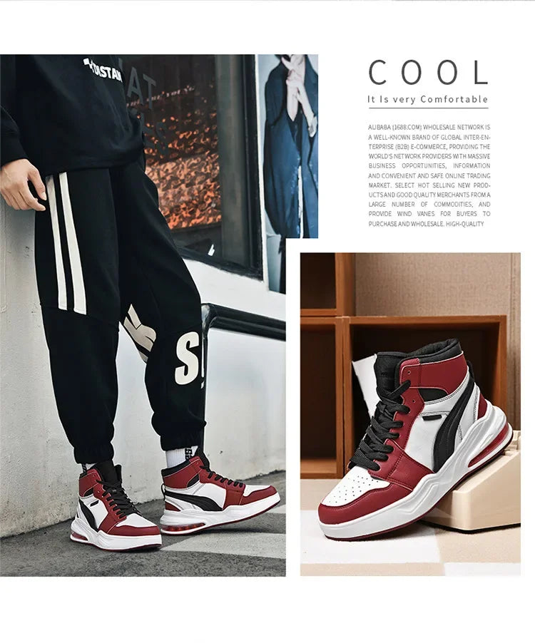 High Top Casual Basketball Sneakers