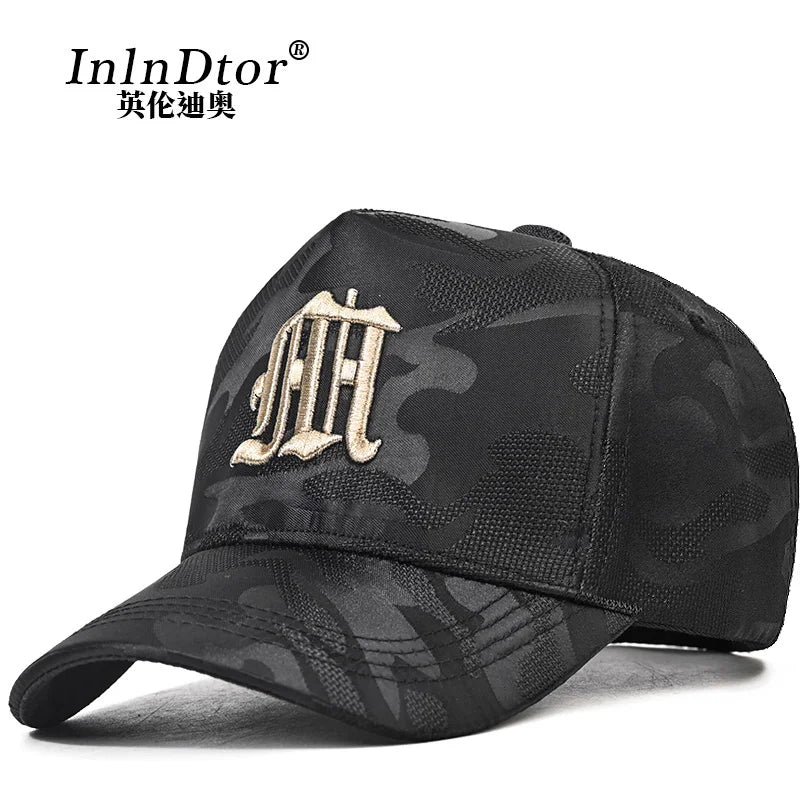 New camouflage embroidered baseball cap