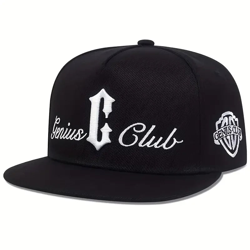 Fashion Unisex Letter Side GENIUS CLUB Embroidery Hip-hop Hats