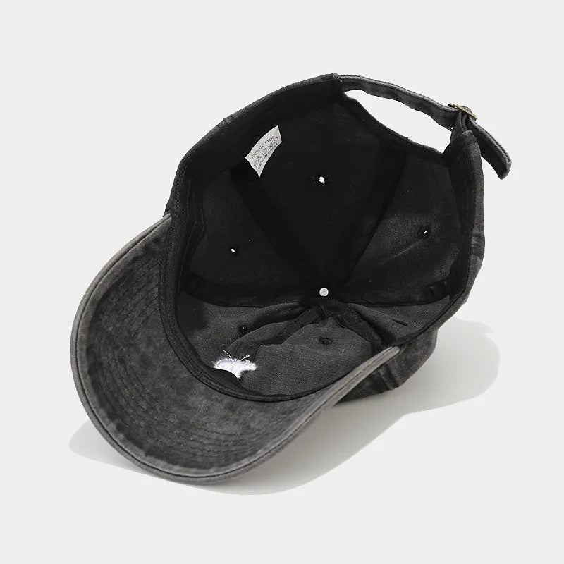 Bear Embroidery Baseball Cap