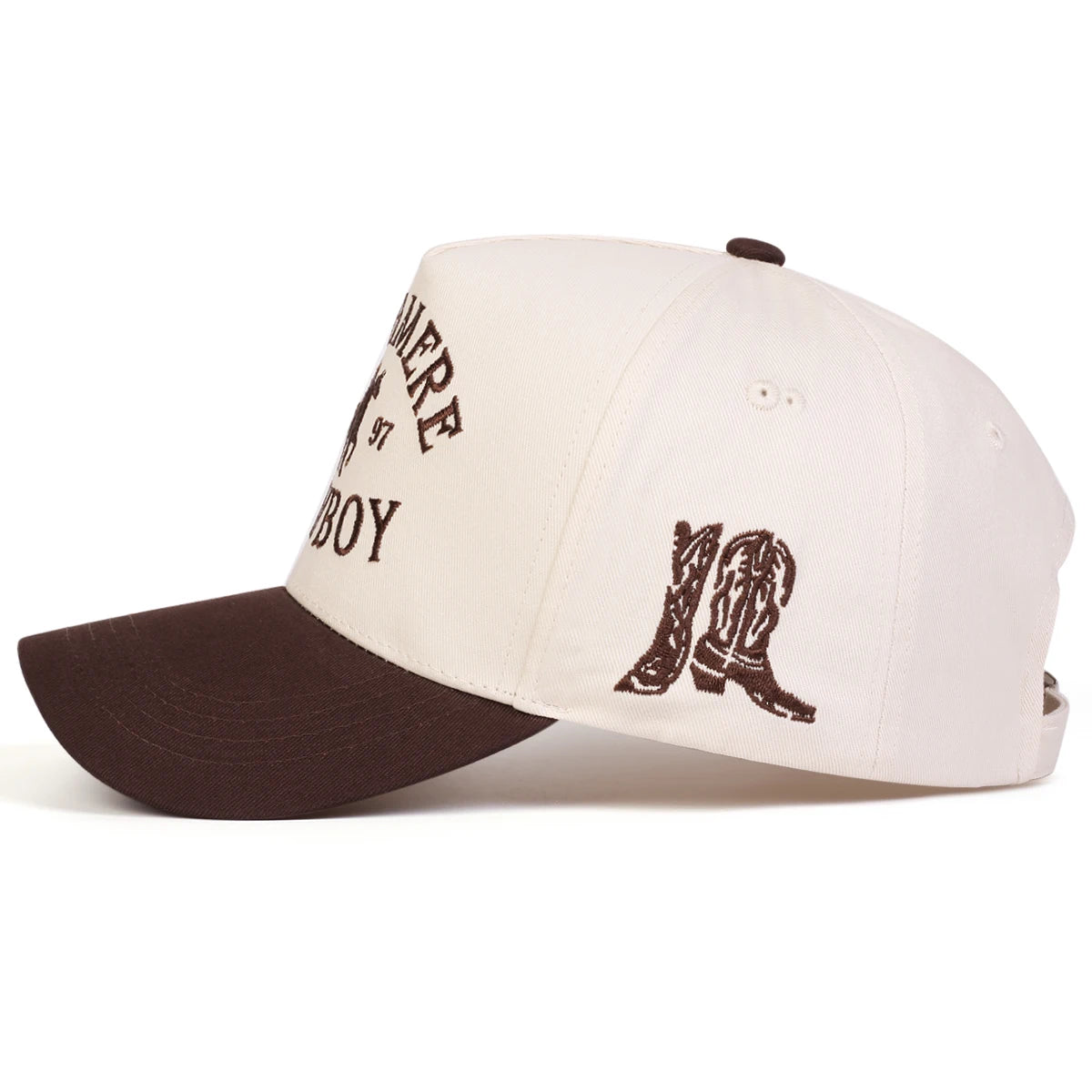 Unisex COWBOY Letter Embroidery Baseball Caps