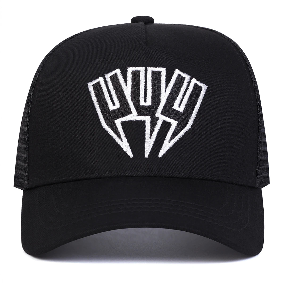 Unisex UUU Letter Embroidery Baseball Net Caps