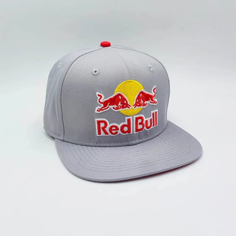 High Quality Red Bull Flat Brim Baseball Cap