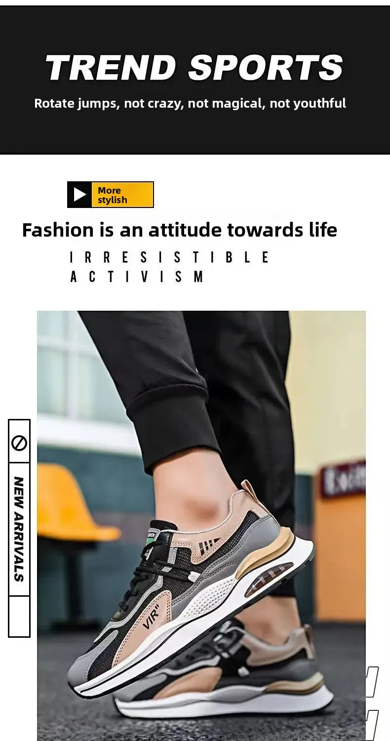 New 2025 Men's Sports Shoes Breathable Shoes