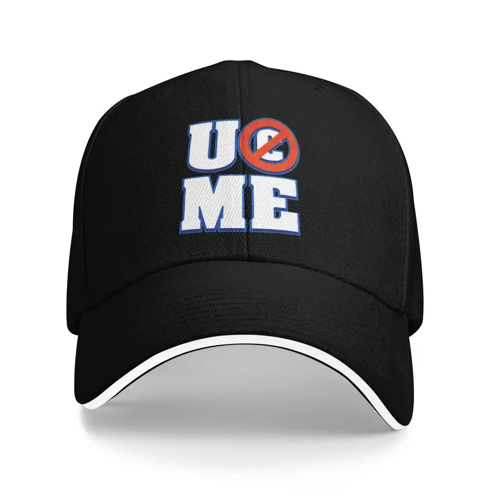 Yellow Wrestling john Cena White Custom Baseball Caps