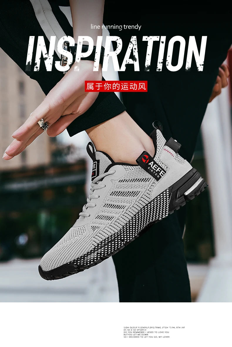 New 2025 Men Running Shoes Breathable