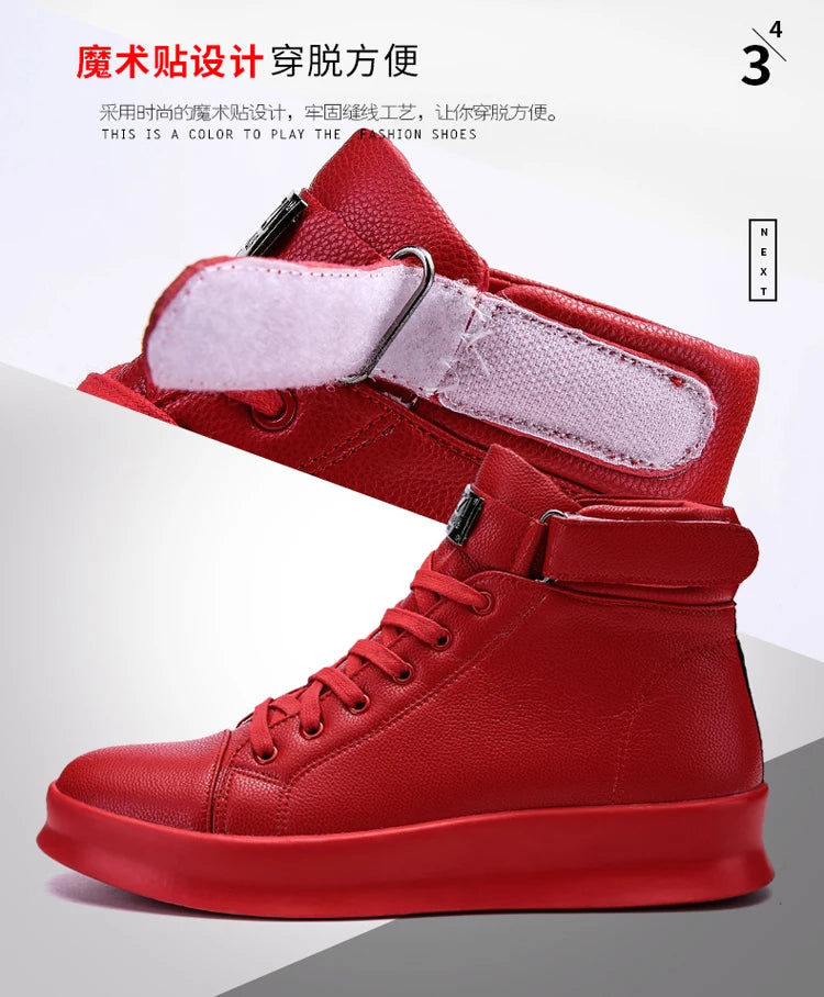 Brand Men's High-top Sneakers