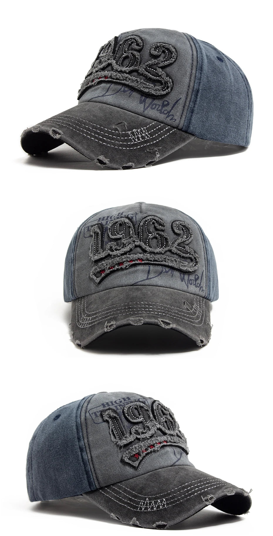 Fashion Vintage Washed Cotton Baseball Cap