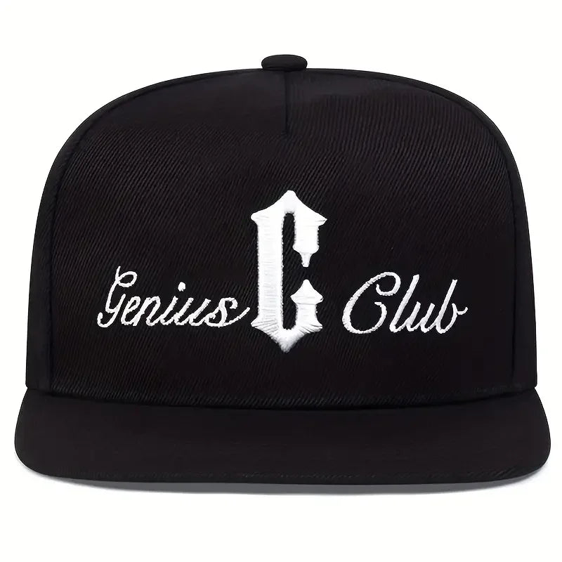 Fashion Unisex Letter Side GENIUS CLUB Embroidery Hip-hop Hats