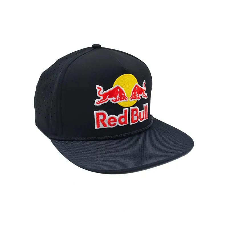 High Quality Red Bull Flat Brim Baseball Cap