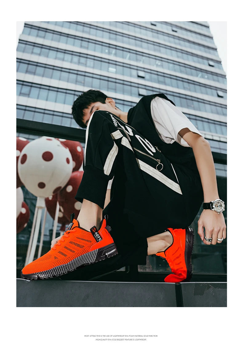 New 2025 Men Running Shoes Breathable