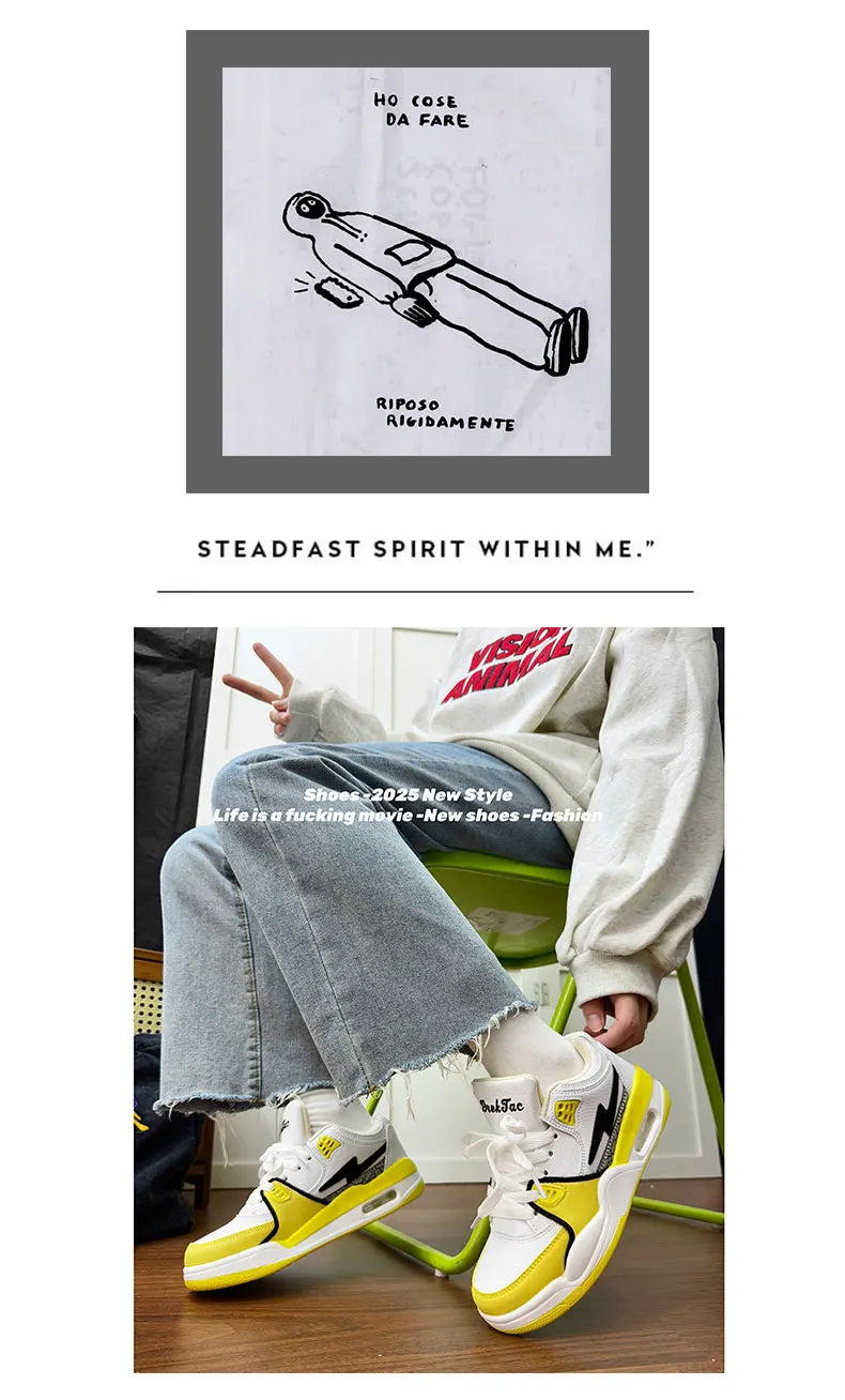 Street Platform Designer Sneakers Men