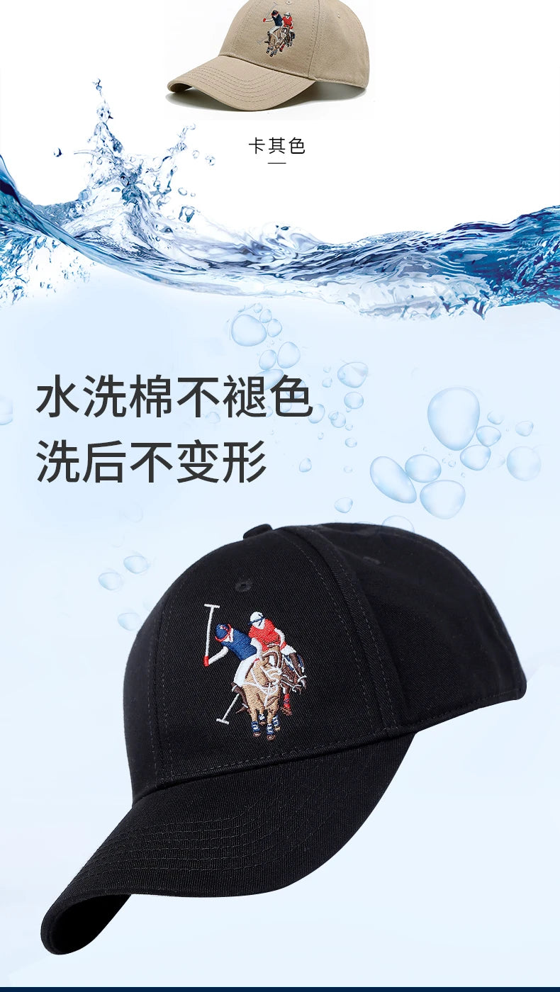 U.S. Polo Assn.100% Cotton Couple Baseball Cap