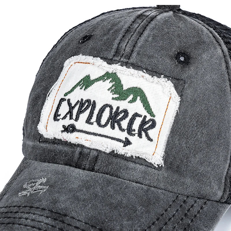 Unisex Washed Cotton Cap