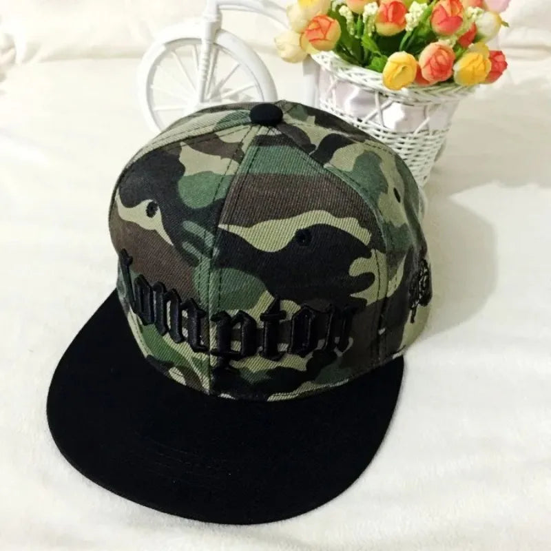 New COMPTON Embroidery Baseball Cap