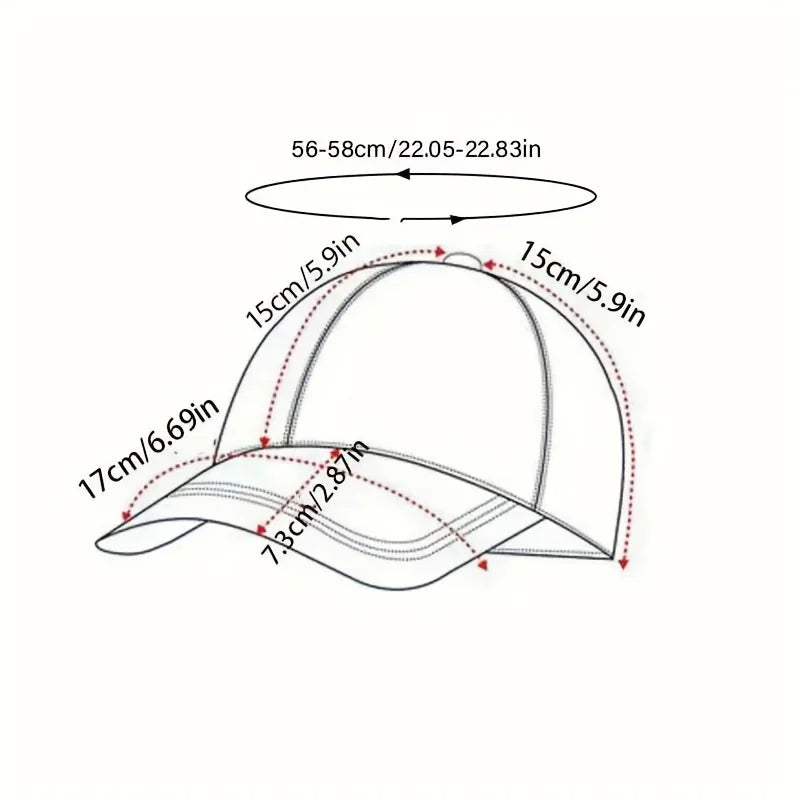 Spring and summer lightweight baseball cap