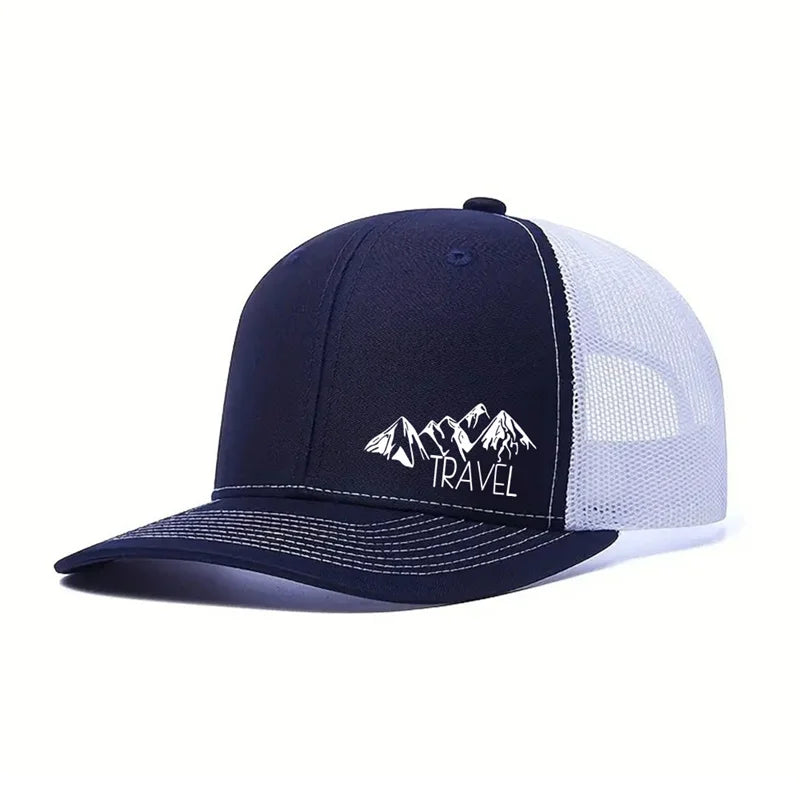 Spring summer Luxury Peak TRAVEL Curved Adult Baseball Cap