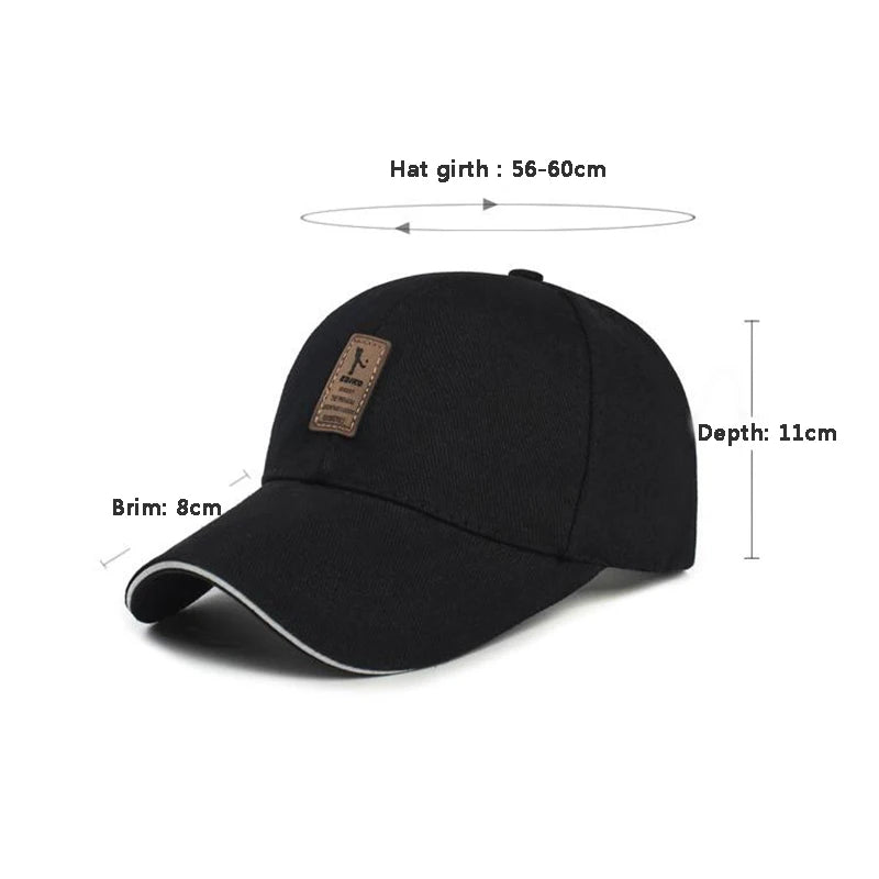 Summer Men Structured Baseball Cap