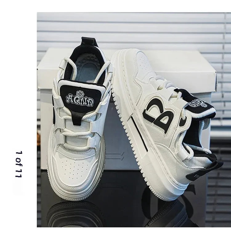 Casual Board Shoes Thick Bottom Trendy Footwear