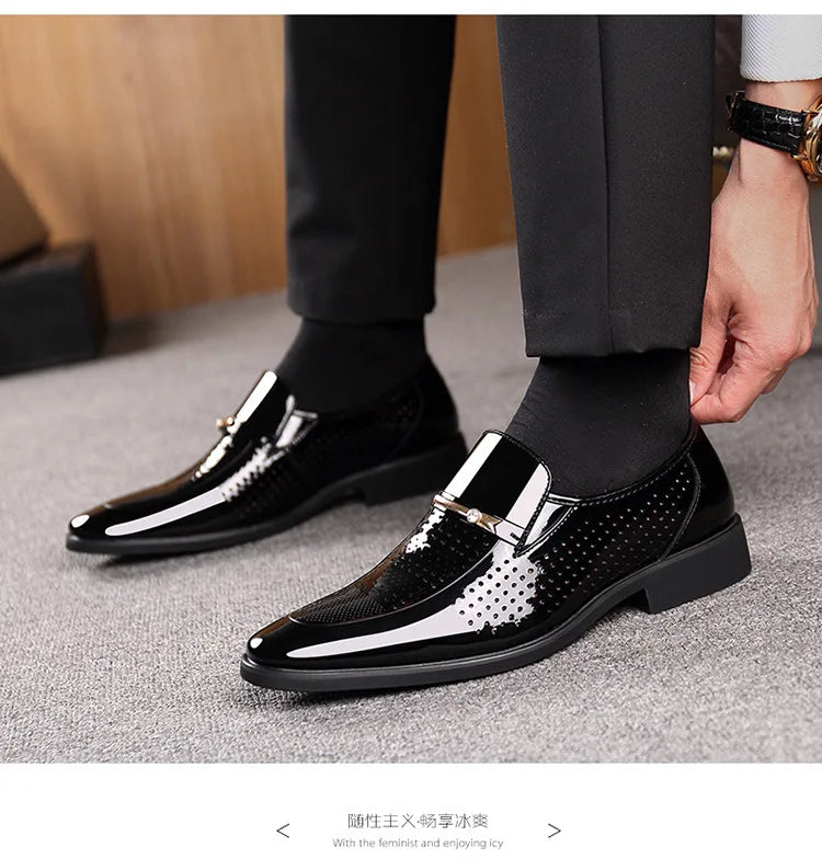 Summer Leather Men's Casual, Business Shoes