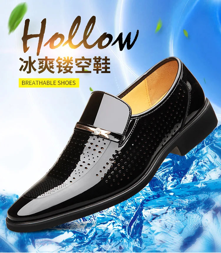 Summer Leather Men's Casual, Business Shoes