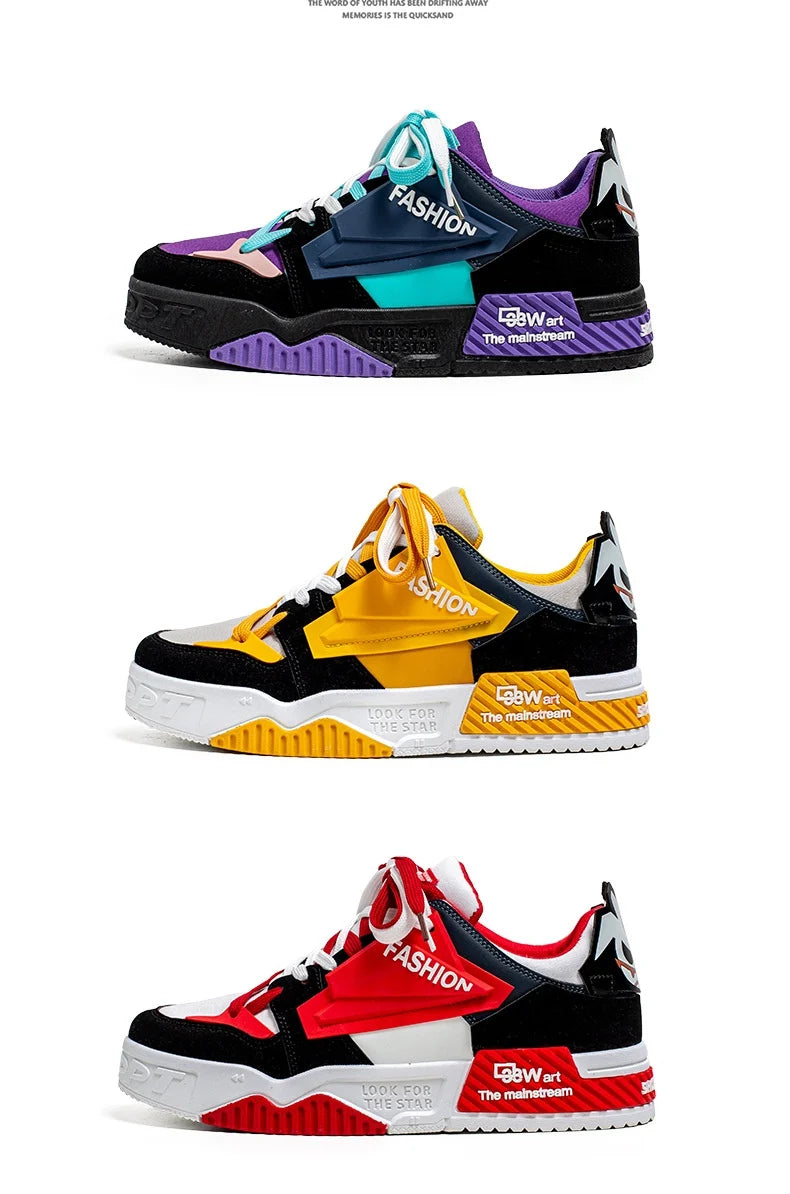 Fashion Couple Skateboard Shoes
