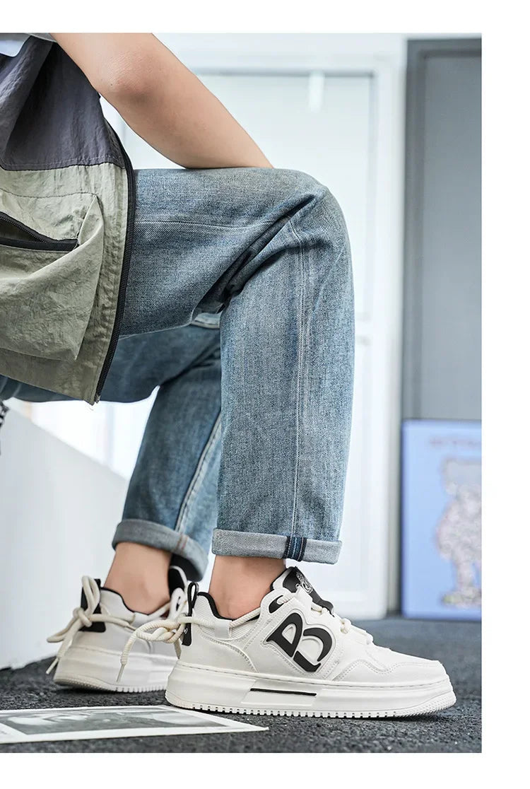 Casual Board Shoes Thick Bottom Trendy Footwear
