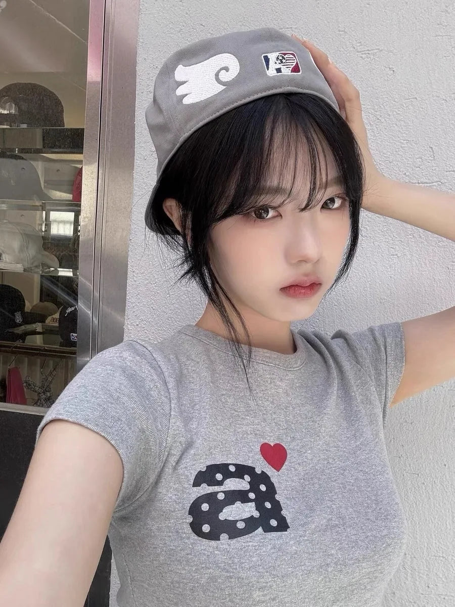 Angel Wings Embroidery Camouflage Baseball Cap