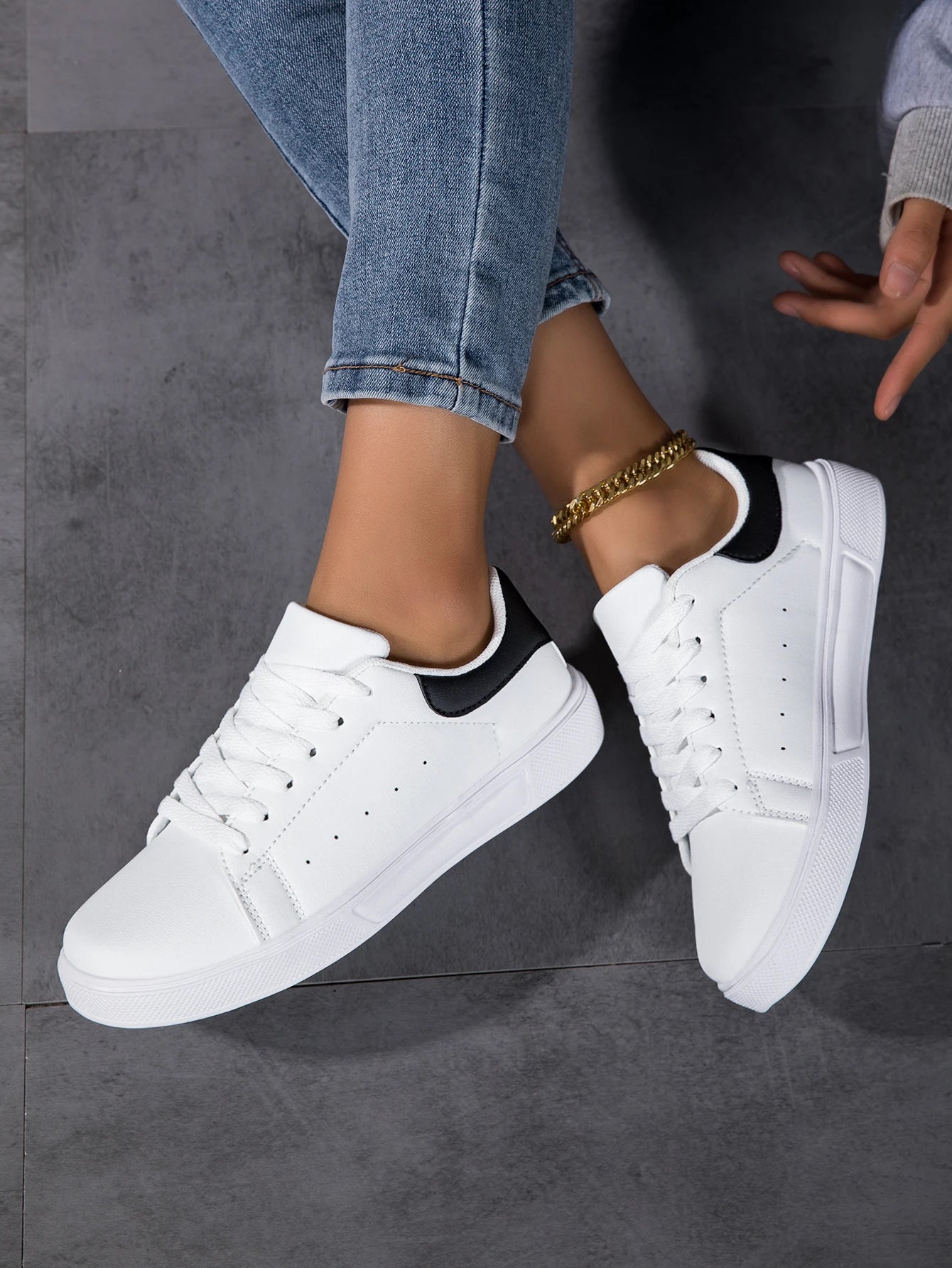 Unisex White Sneakers Men Waterproof Sports Shoes