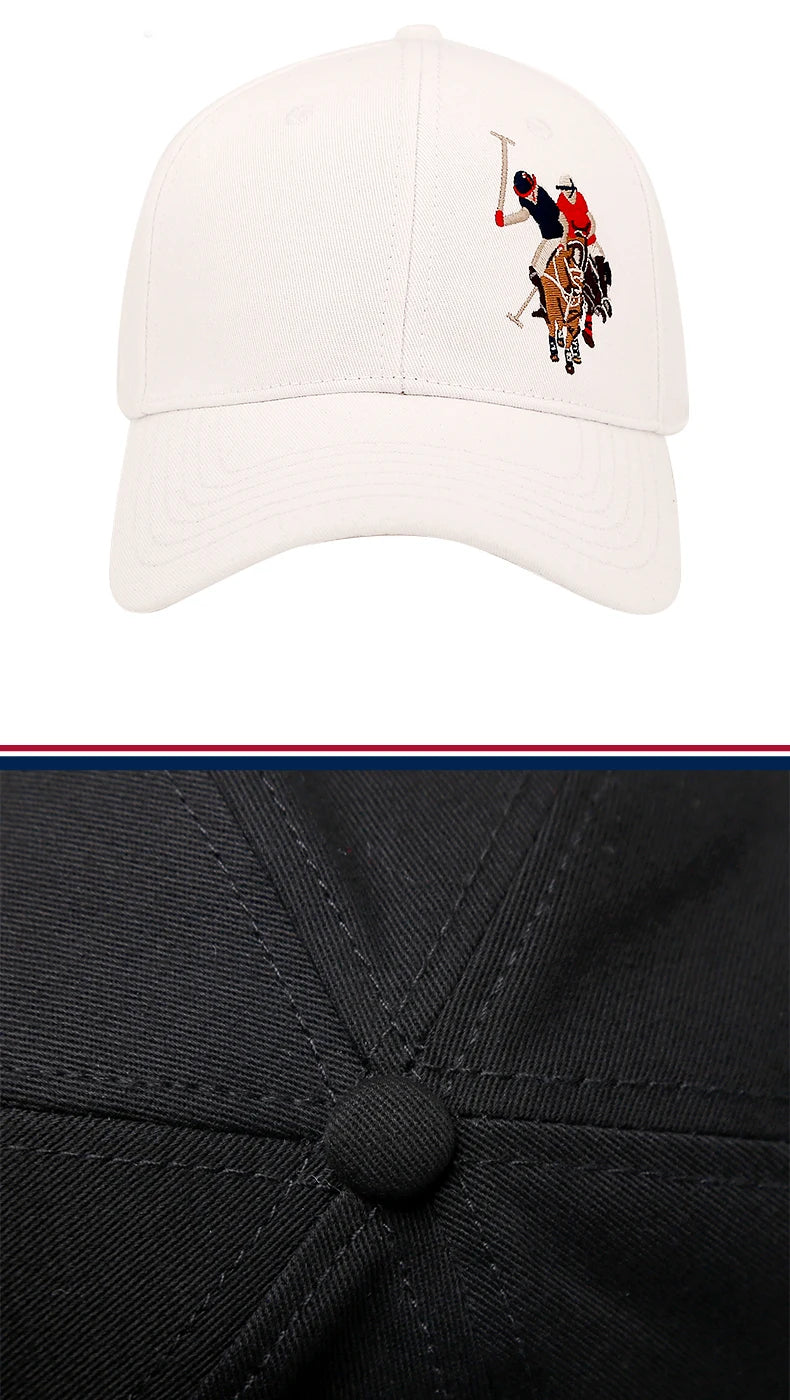 U.S. Polo Assn.100% Cotton Couple Baseball Cap