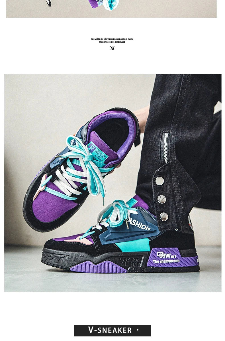 Fashion Couple Skateboard Shoes