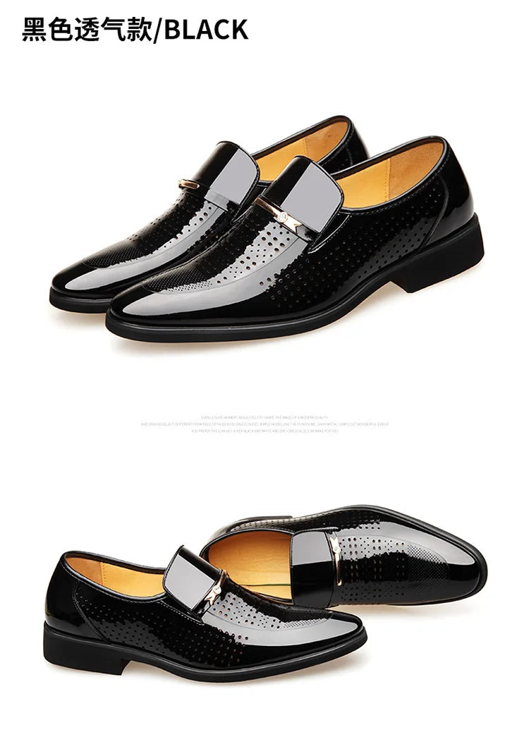 Summer Leather Men's Casual, Business Shoes