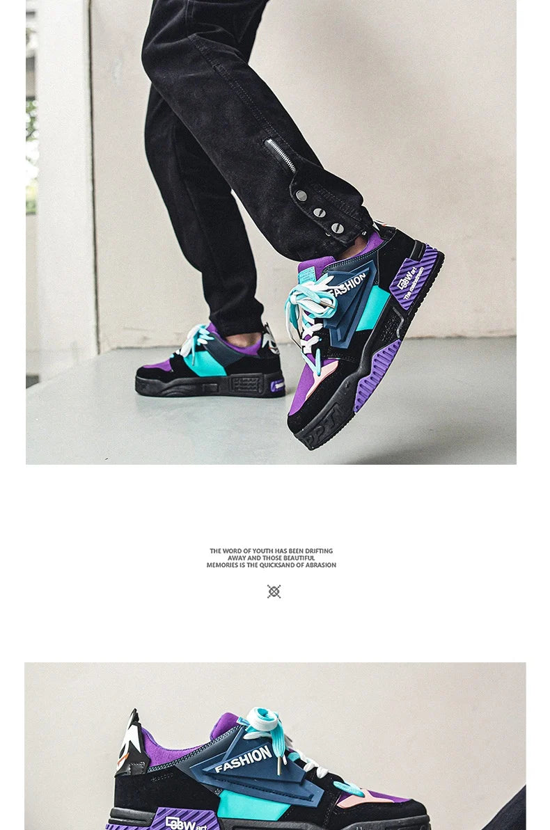 Fashion Couple Skateboard Shoes