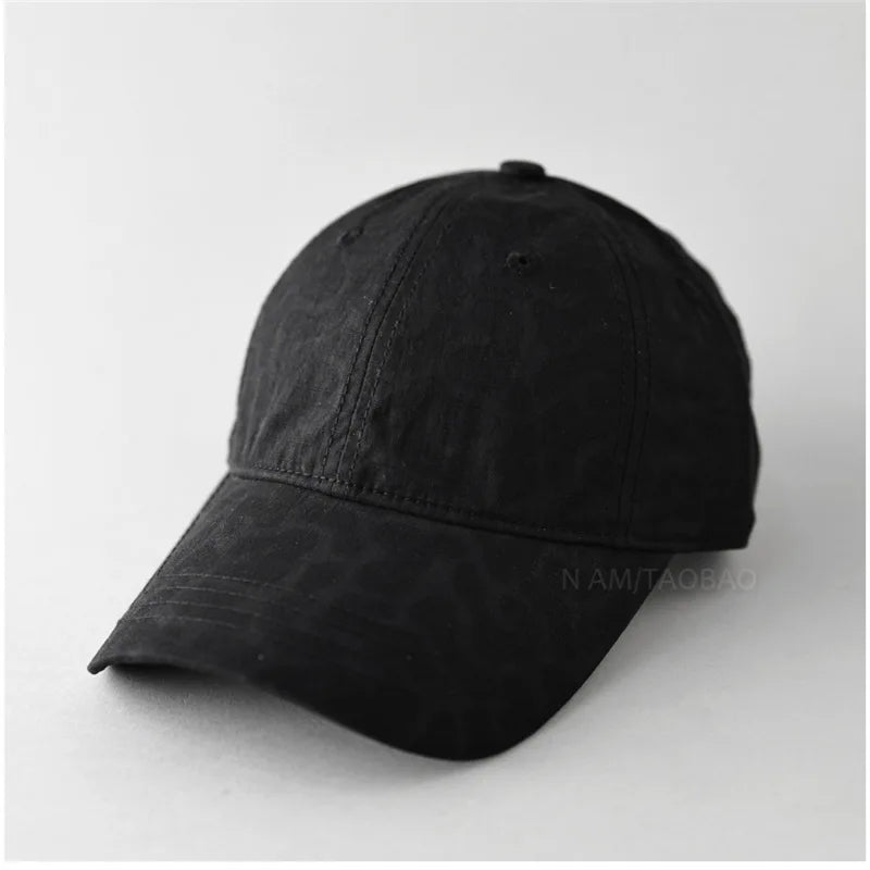2025 New leopard print quick dry baseball cap