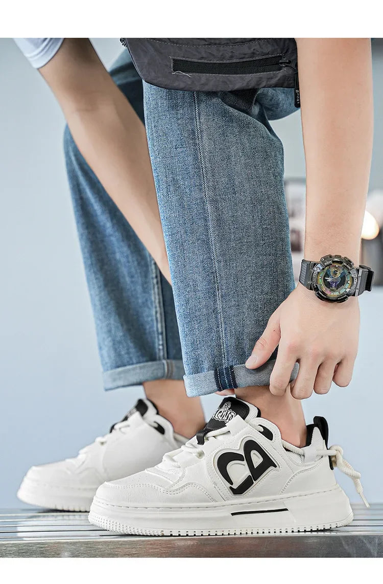 Casual Board Shoes Thick Bottom Trendy Footwear