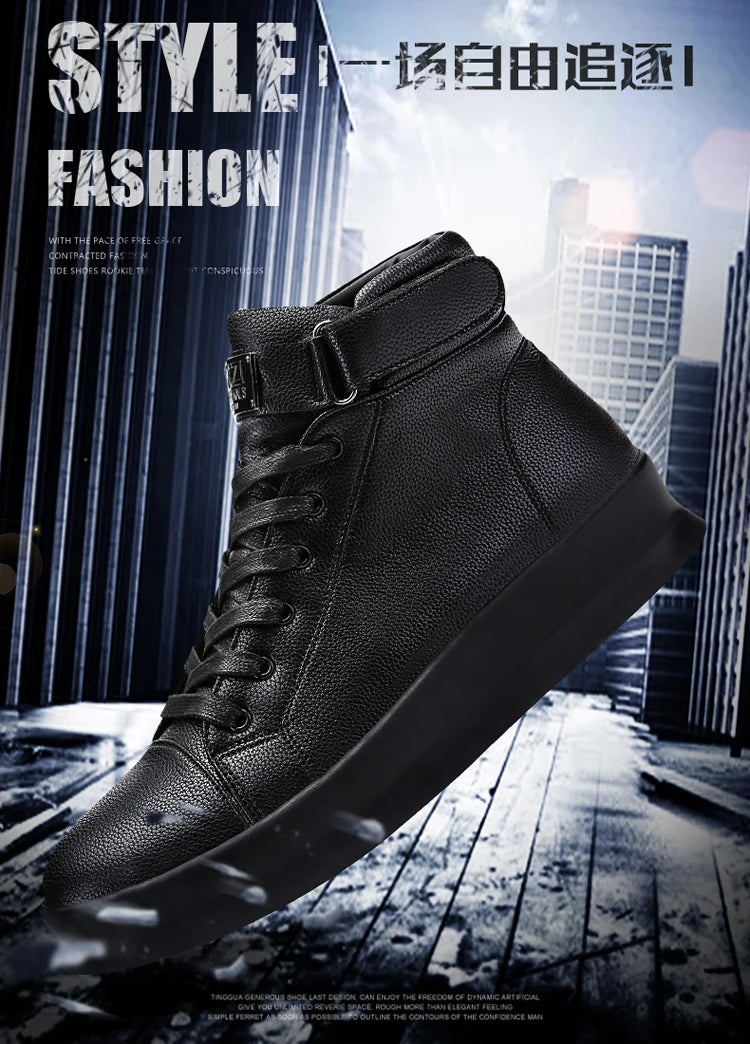 Brand Men's High-top Sneakers