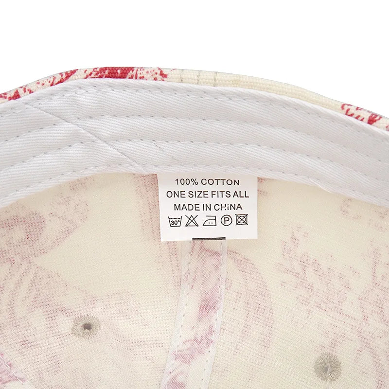 Spring/Summer Fashion Print Baseball Hat