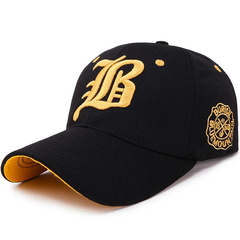 fashionable embroidered baseball cap